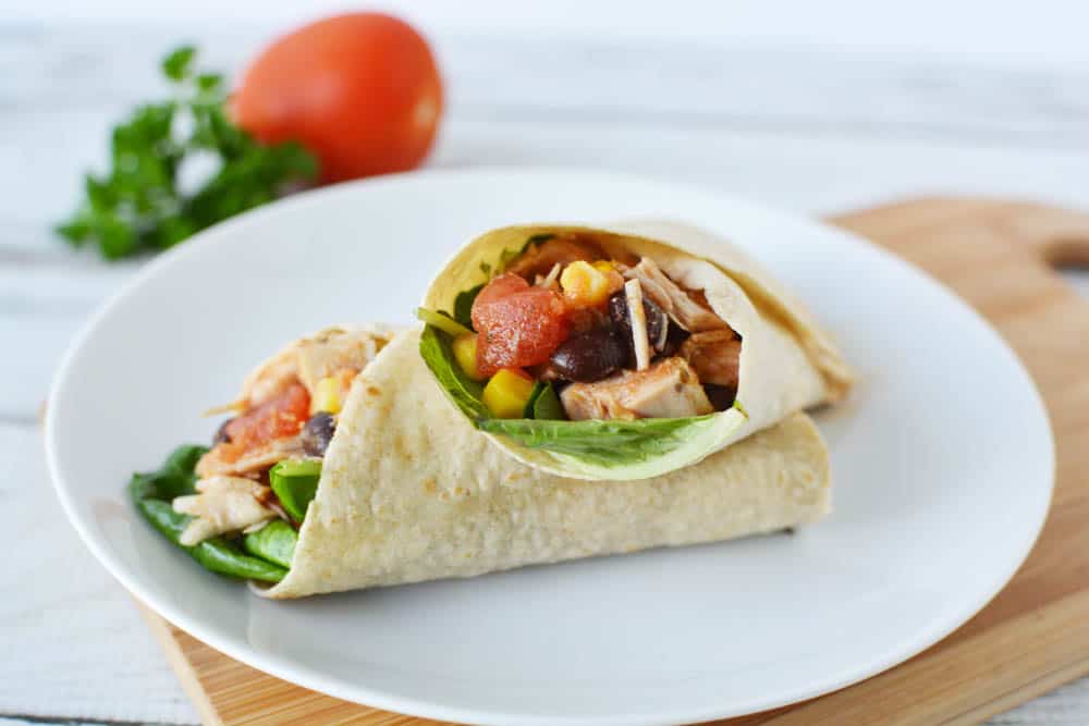 Southwest Mushroom Wrap